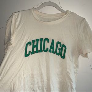 Chicago logo tee Medium